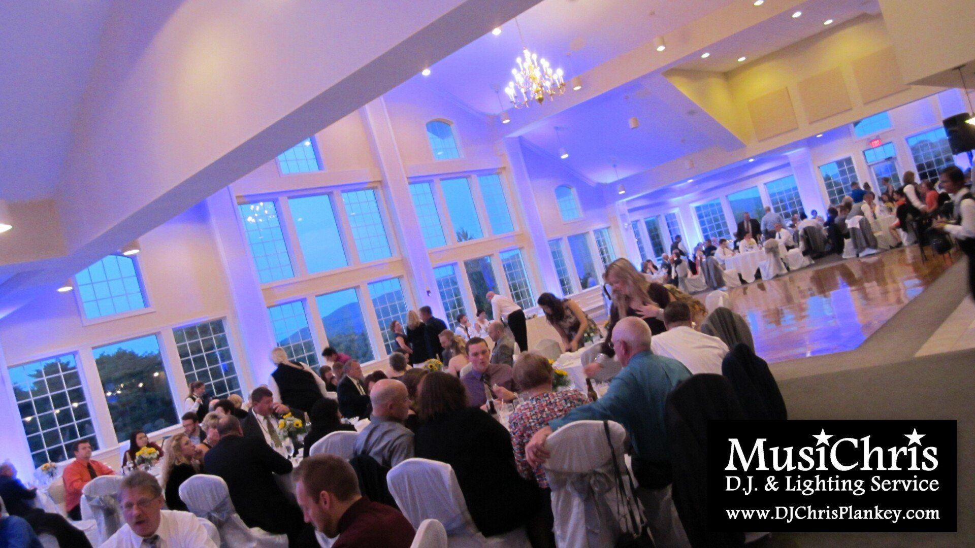 Berkshire Hills Country Club, Pittsfield MA Berkshire Hills CC BHCC wedding lighting