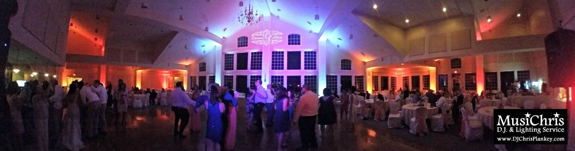 Berkshire Hills Country Club, Pittsfield MA Berkshire Hills CC BHCC wedding lighting