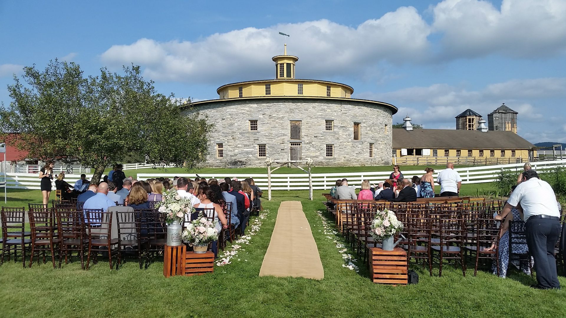 Wedding Tent Lights Lighting Drapes Drapery Service Provider Berkshires Western DJ Mass. Pittsfield Hancock Shaker Village