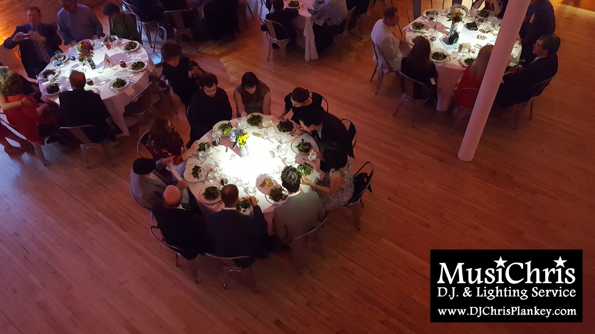 Mass MoCA wedding DJ North Adams, MA Berkshires Western Mass. art museum wedding lighting service provider