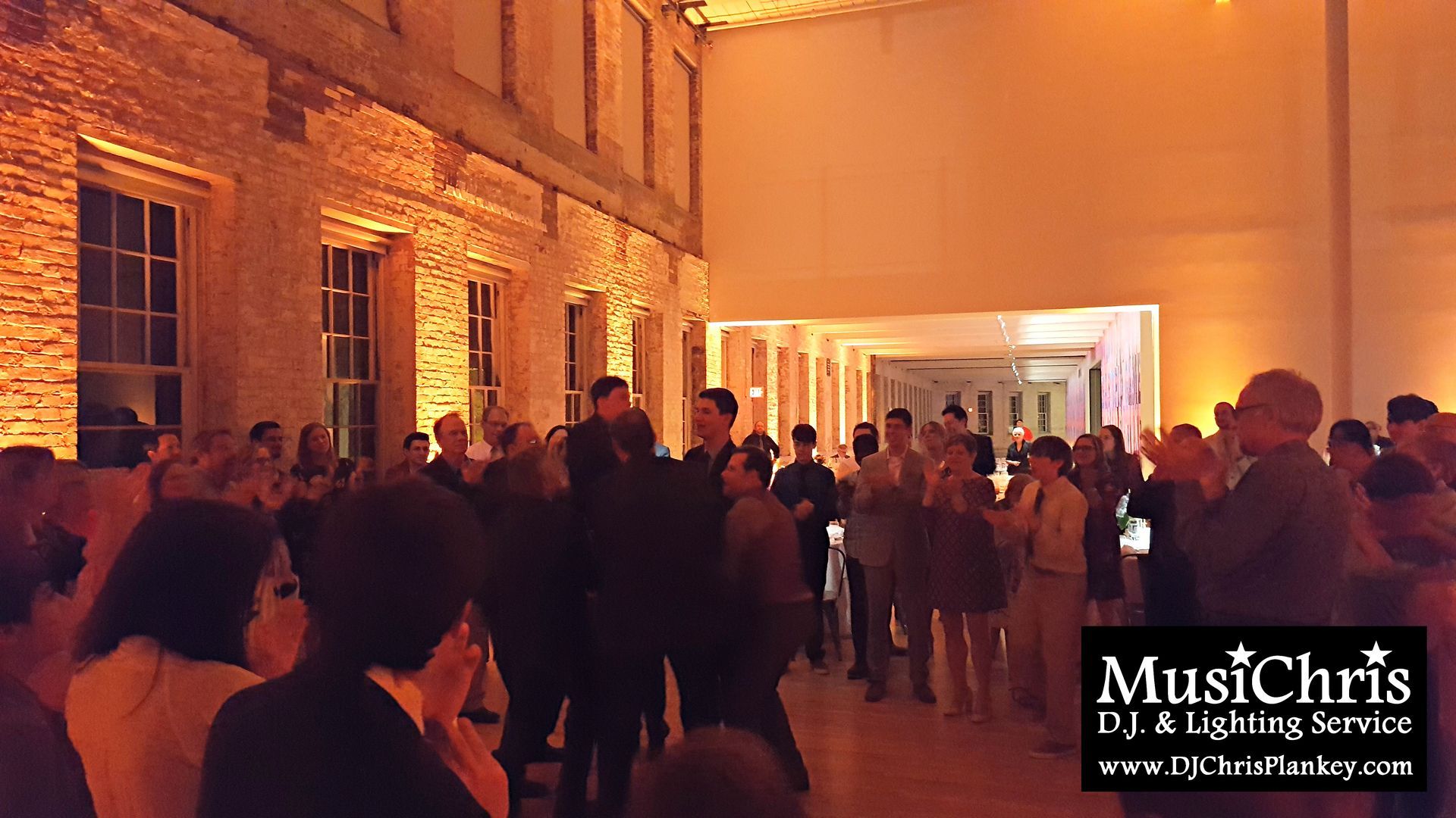 Mass MoCA wedding DJ North Adams, MA Berkshires Western Mass. art museum wedding lighting service provider