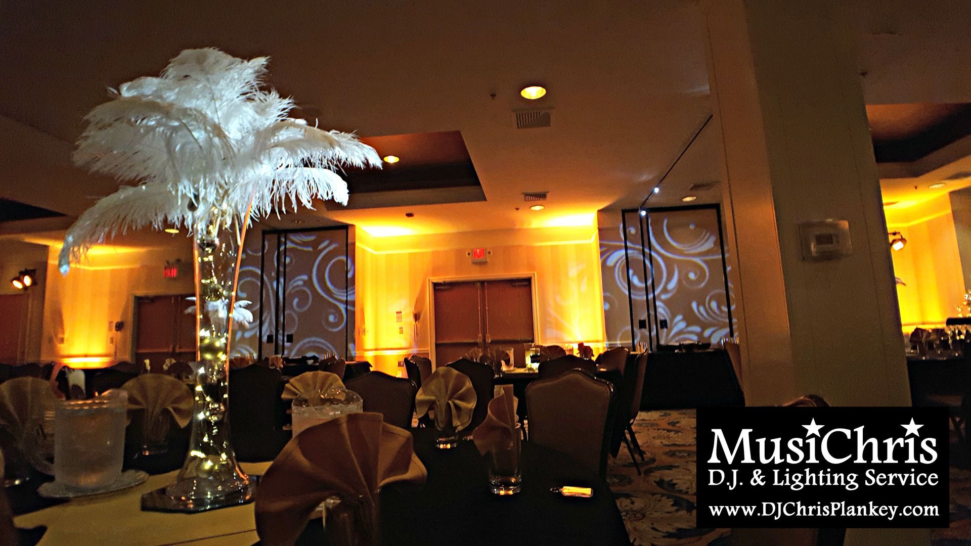 Roaring 20s Twenties Great Gatsby Art Deco Prom party theme lighting decorations