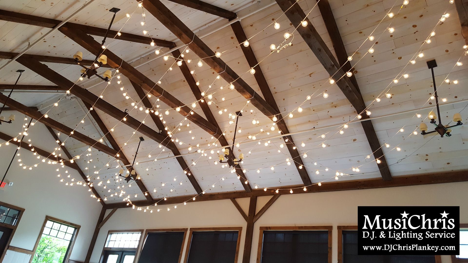 Barrington Hall, Great Barrington, MA wedding venue Crissey Farm wedding DJ lighting drapery