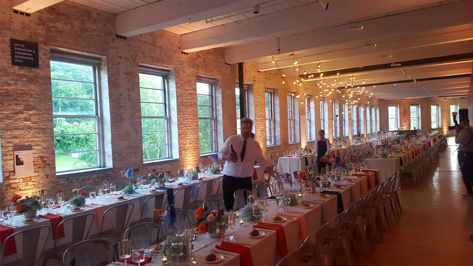 Mass MoCA wedding DJ North Adams, MA Berkshires Western Mass. art museum wedding lighting service provider