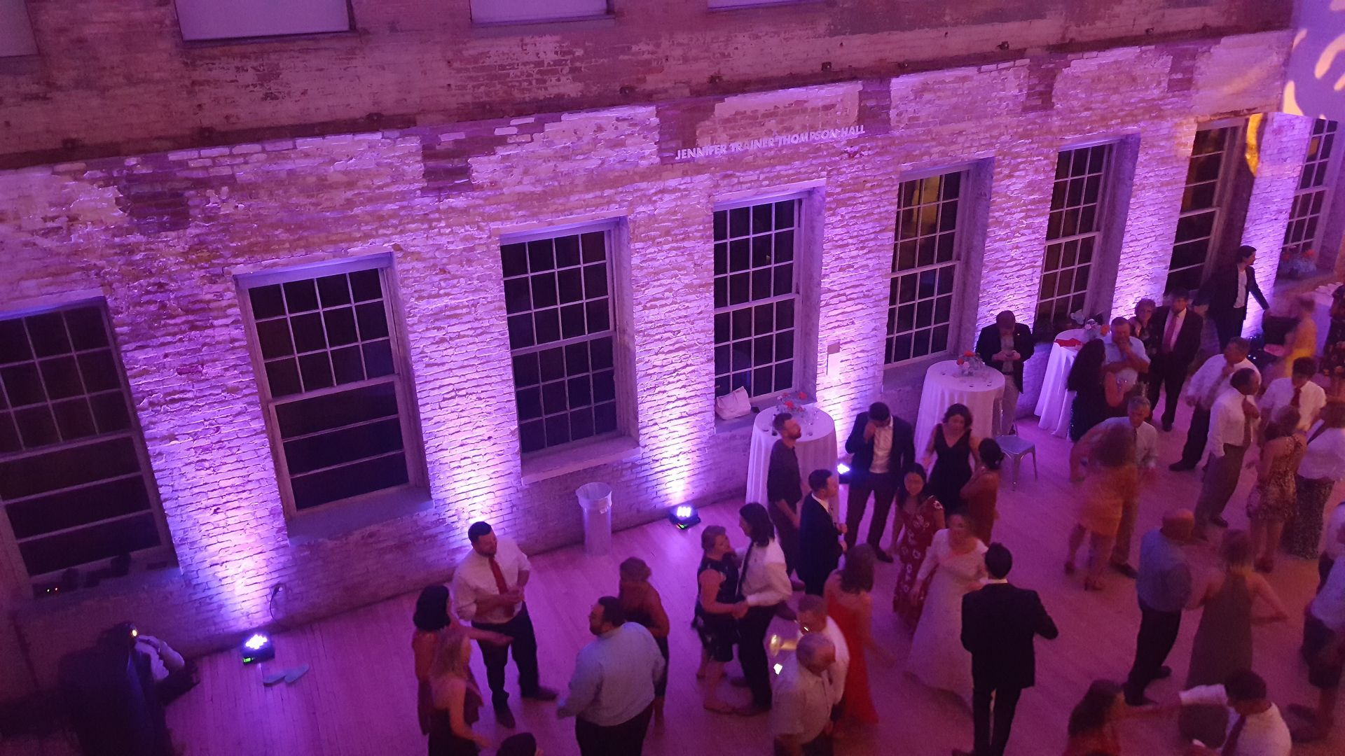 Mass MoCA wedding DJ North Adams, MA Berkshires Western Mass. art museum wedding lighting service provider