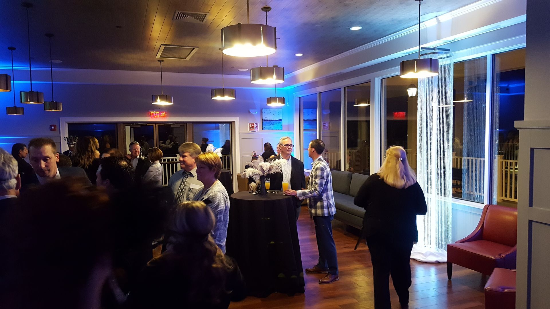 Proprietor's Lodge Pittsfield, MA Mass. wedding DJ lighting service fundraising gala