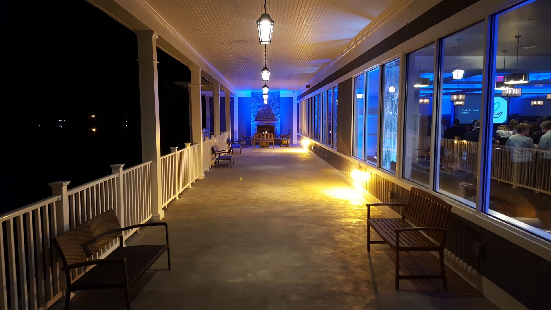 Proprietor's Lodge Pittsfield, MA Mass. wedding DJ lighting service fundraising gala