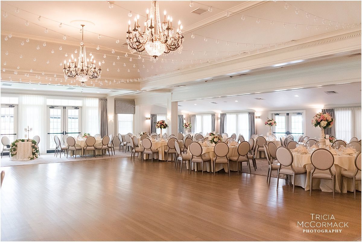 Country Club of Pittsfield, MA Mass. wedding DJ lighting drapery porch lighting service