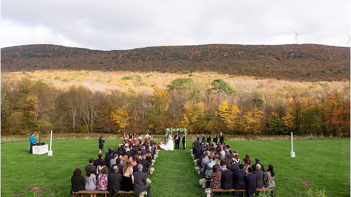 Bloom Meadows, Hancock, MA wedding