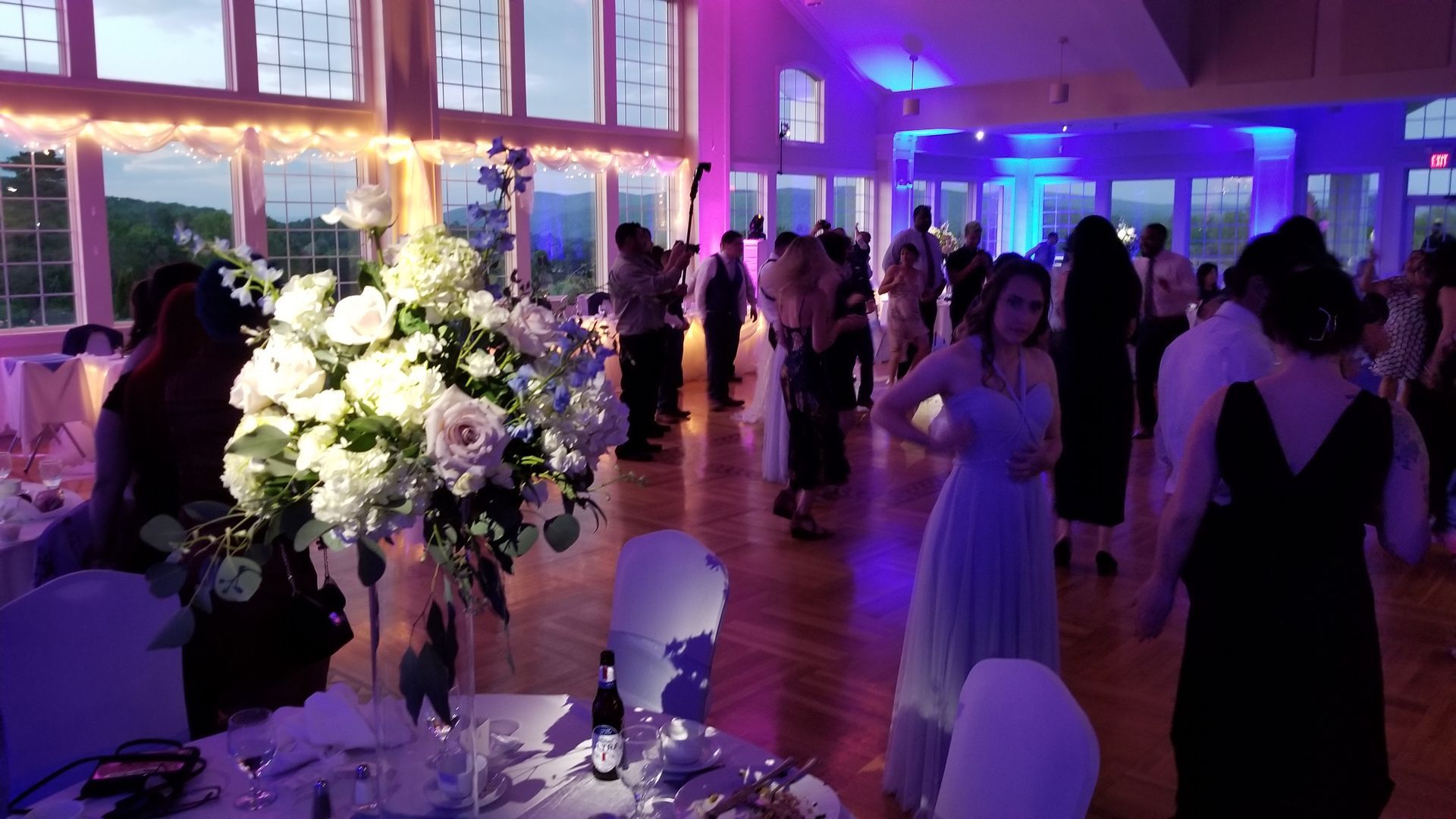 Berkshire Hills Country Club, Pittsfield MA Berkshire Hills CC BHCC wedding lighting