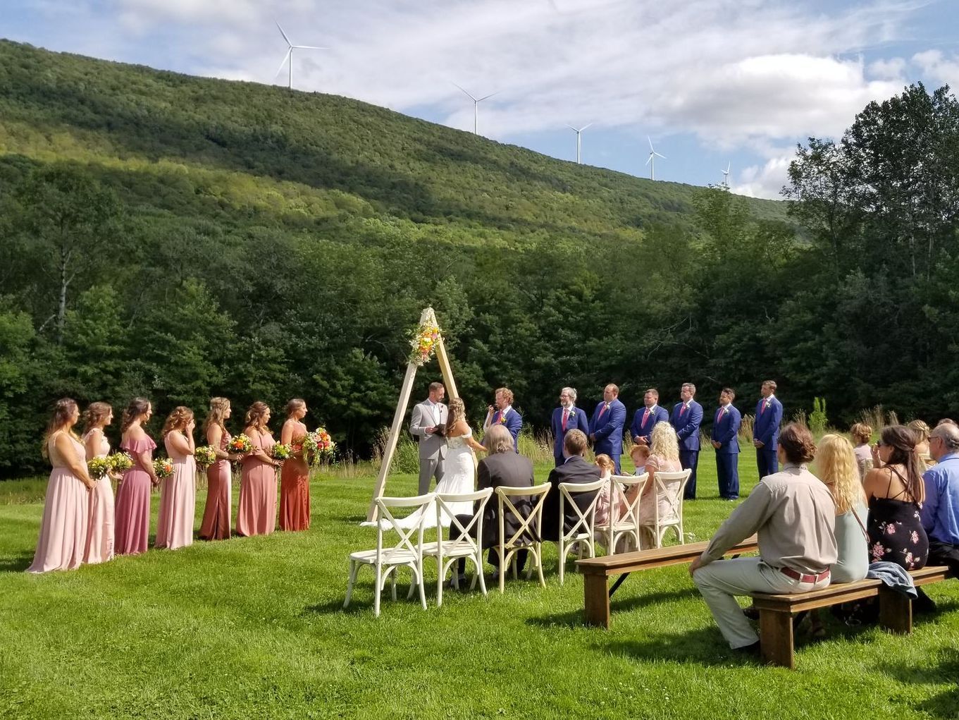 Bloom Meadows, Hancock, MA wedding