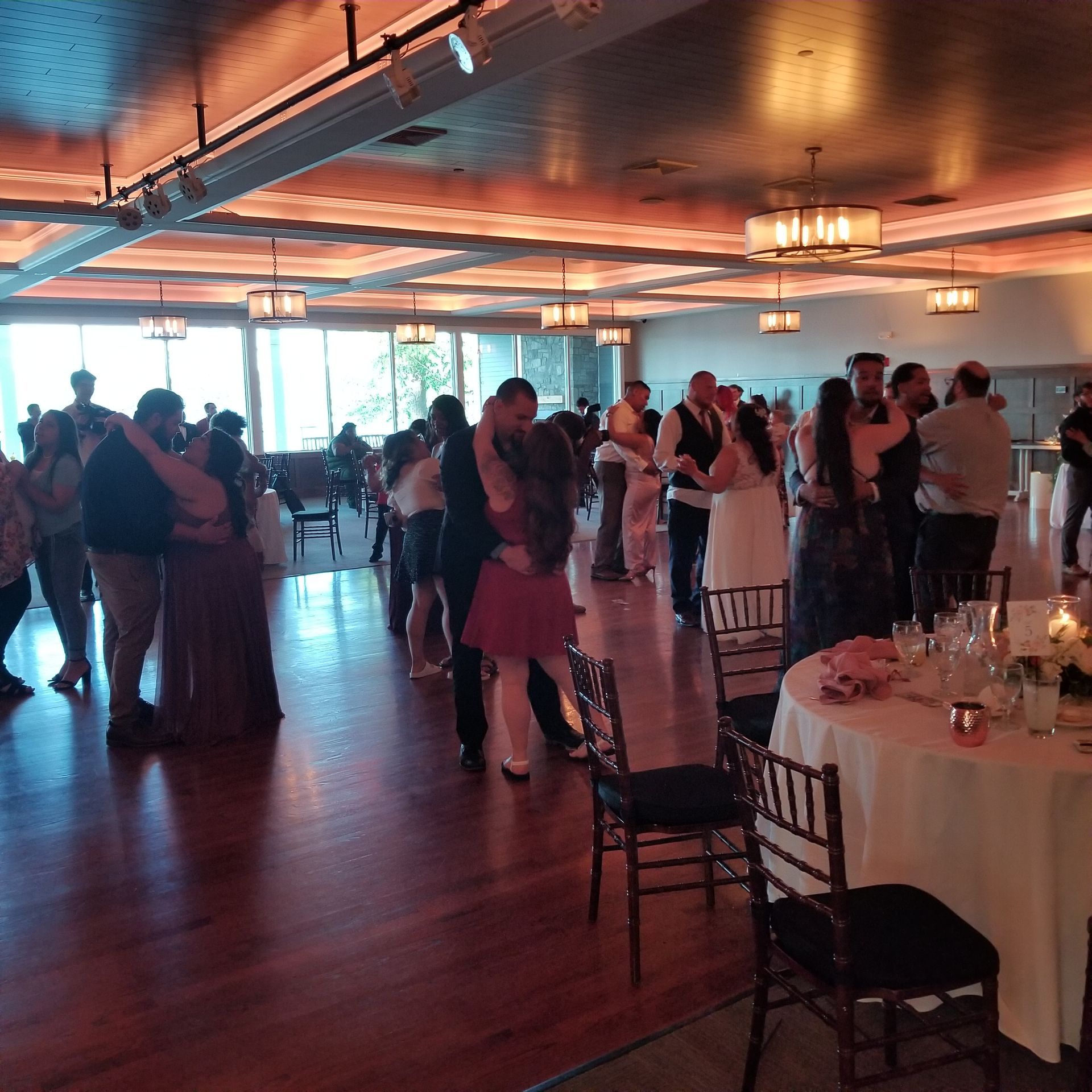 Proprietor's Lodge Pittsfield, MA Mass. wedding DJ lighting service