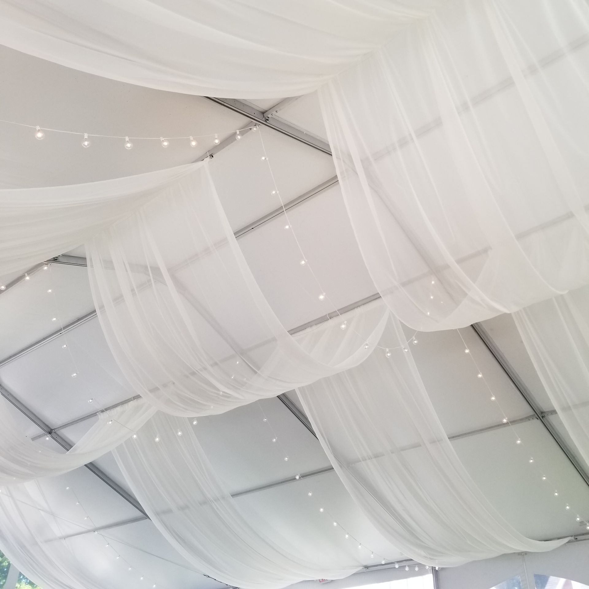 Tent Lighting service in the Berkshires Western Mass Lanesboro Lanesborough