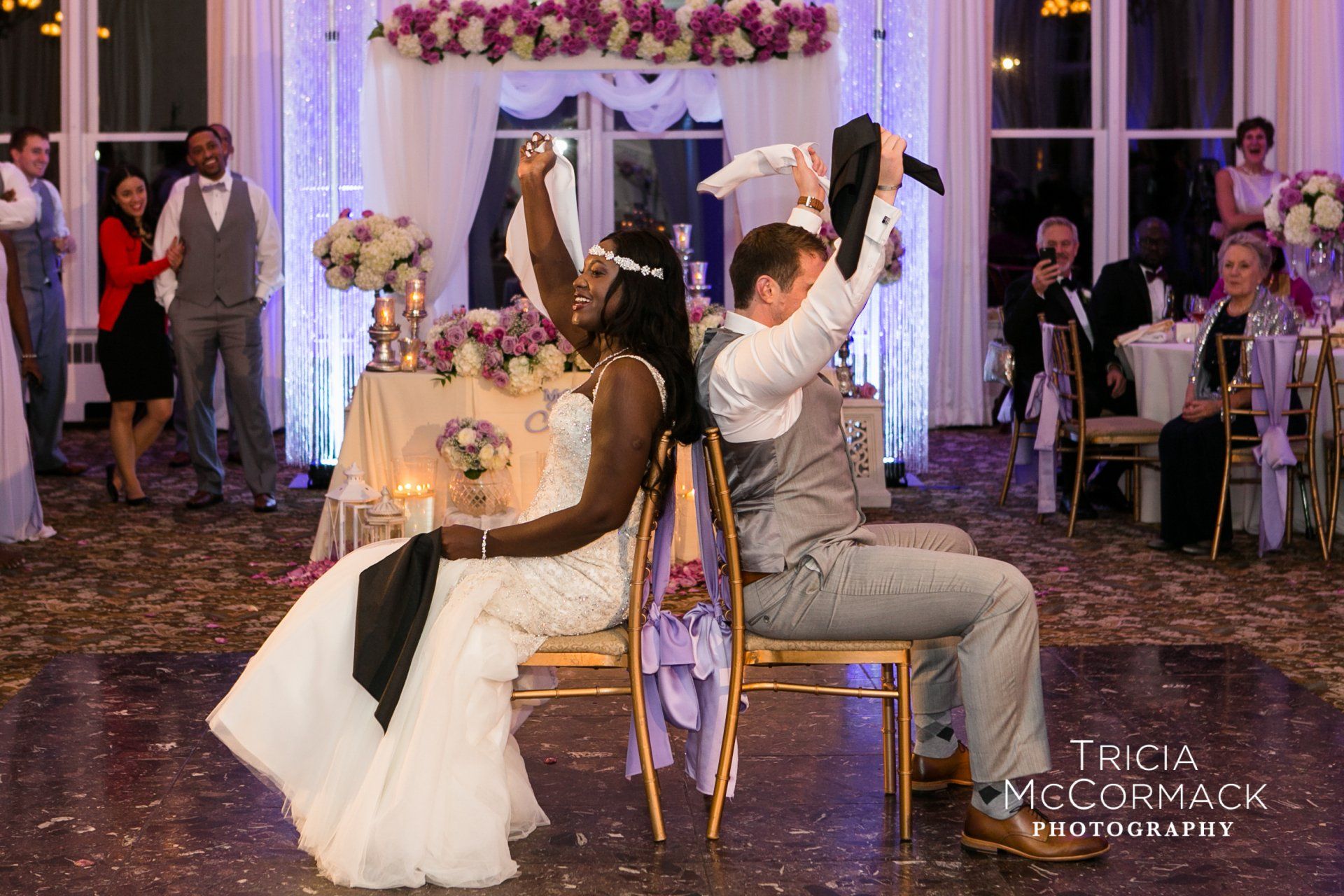 Crystal Columns unique luxury blingy upscale wedding decorations