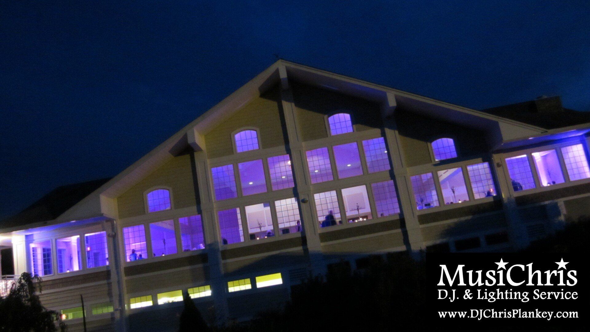 Berkshire Hills Country Club, Pittsfield MA Berkshire Hills CC BHCC wedding lighting