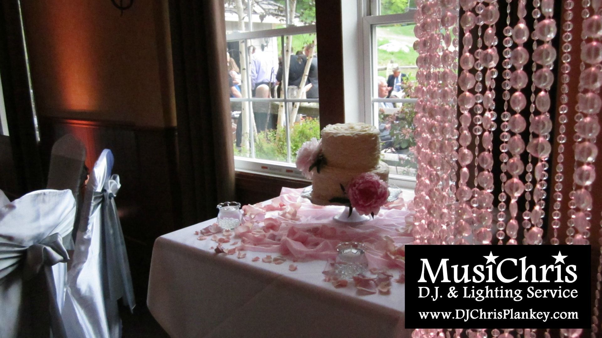 Jiminy Peak, Hancock, MA wedding DJ lighting