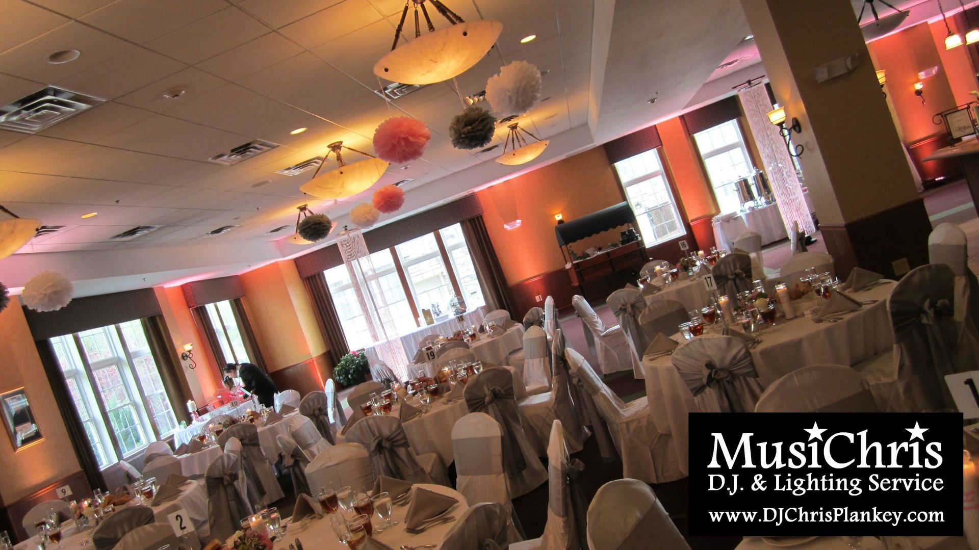 Jiminy Peak, Hancock, MA wedding DJ lighting