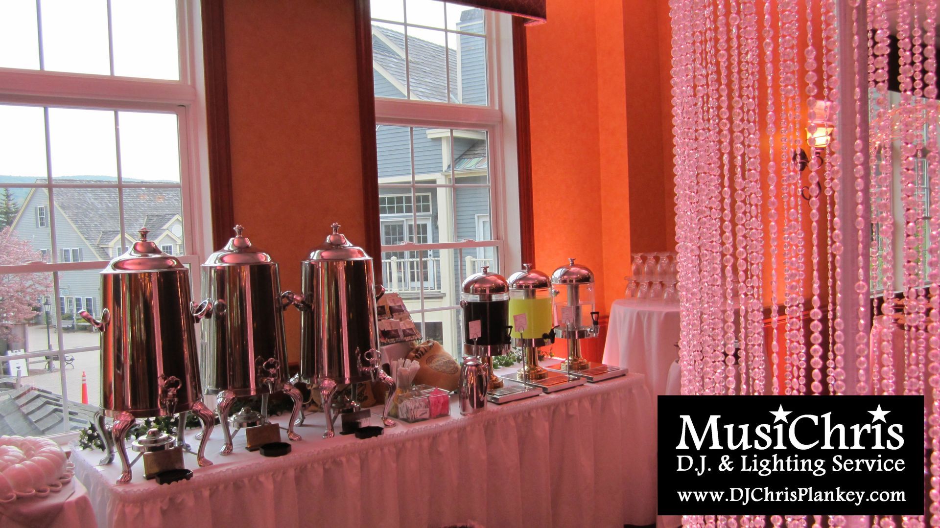 Jiminy Peak, Hancock, MA wedding DJ lighting