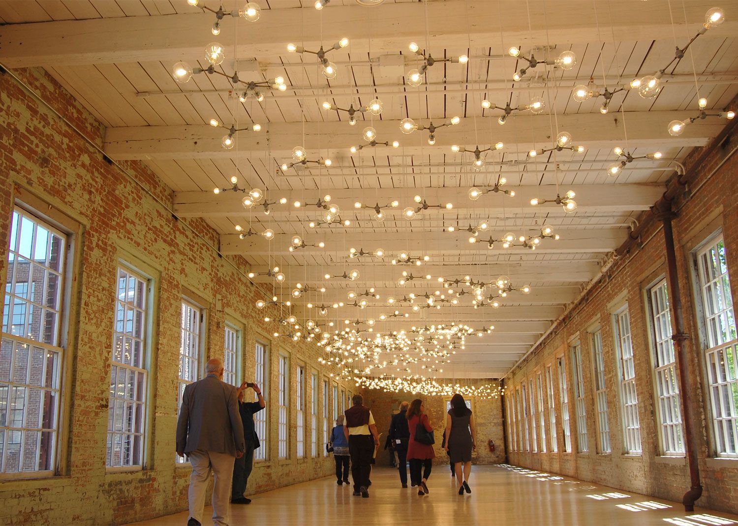 Mass MoCA wedding DJ North Adams, MA Berkshires Western Mass. art museum wedding lighting service provider