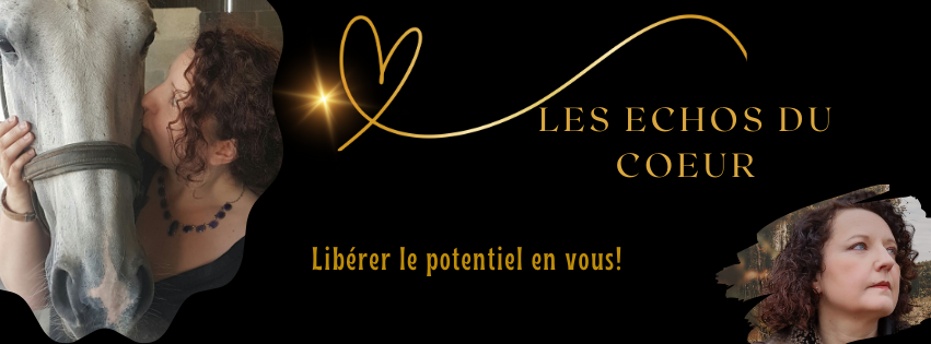 Logo Les Échos du Cœur, illustration et Florence avec Ultimate