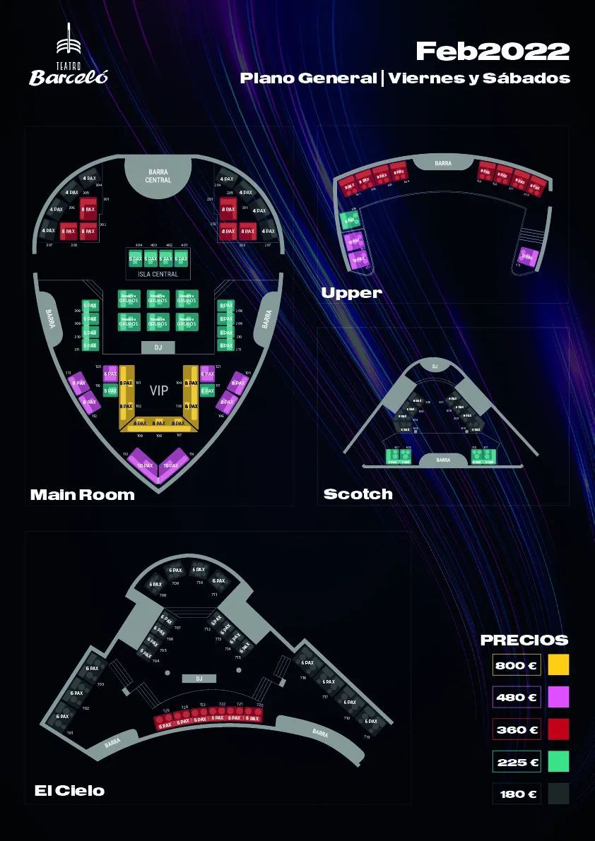 Plano Teatro Barceló