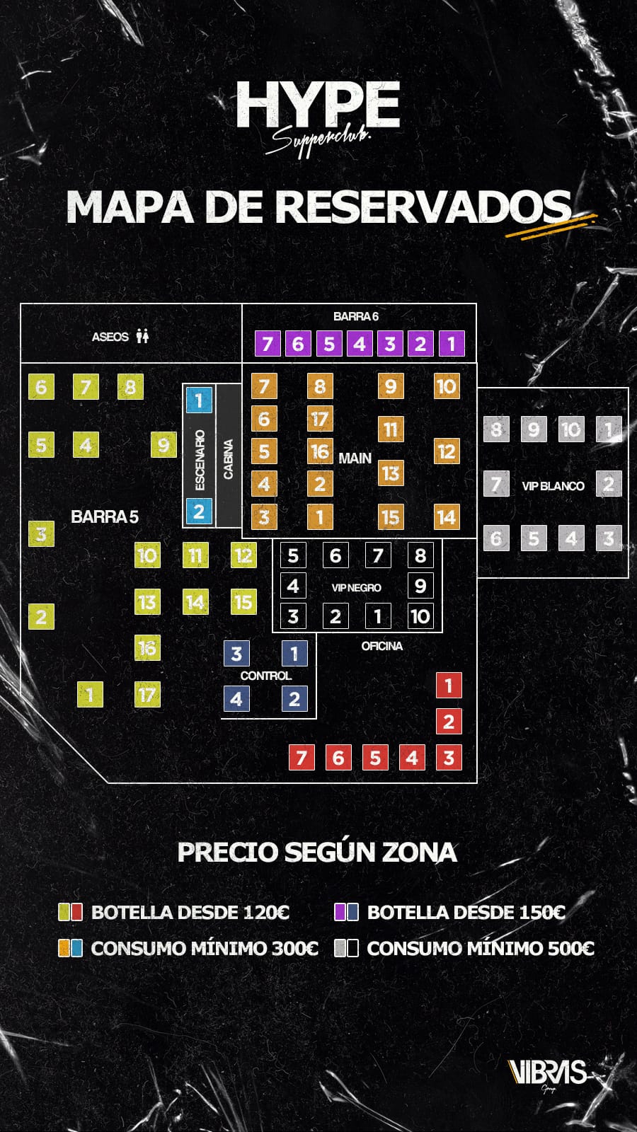 Plano de Reservados en Nazca Plano de Reservados en Nazca