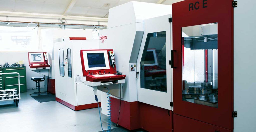 Fully automated HSC milling of process tools