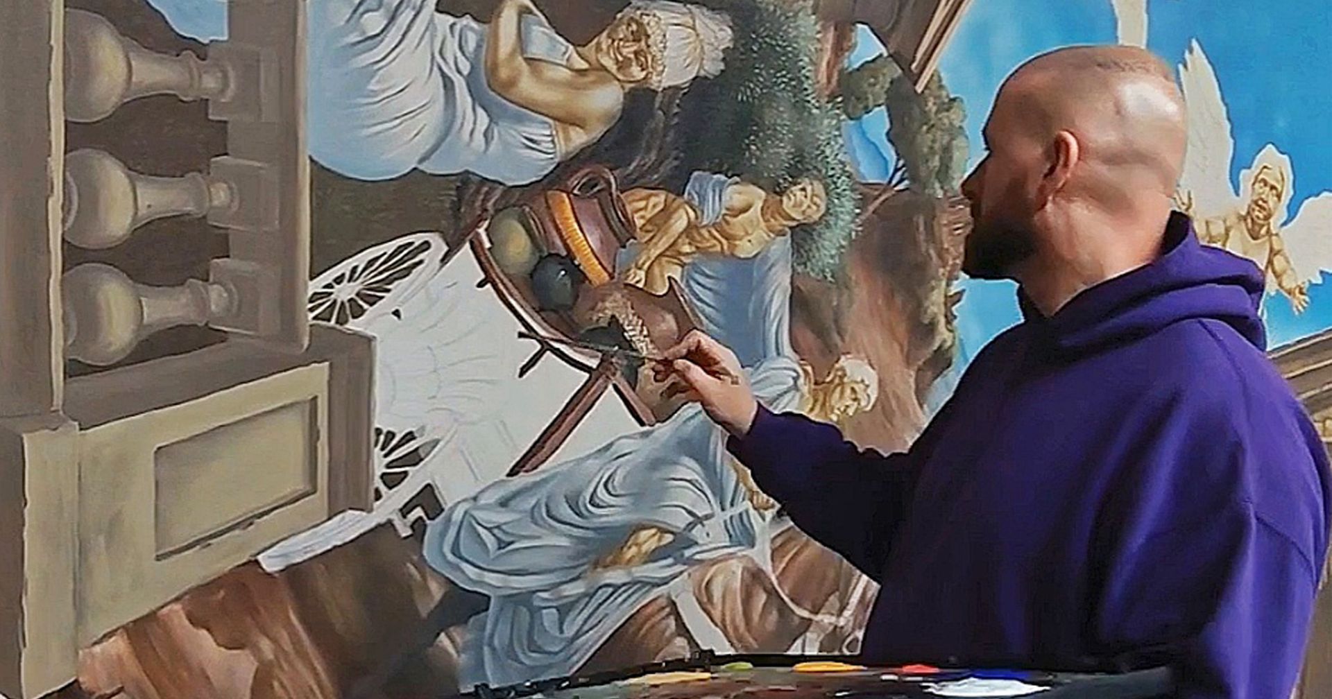 Klassisch-zeitgenössische Malerei als Auftragsarbeit für Sammler und Galerien – Drew Camell