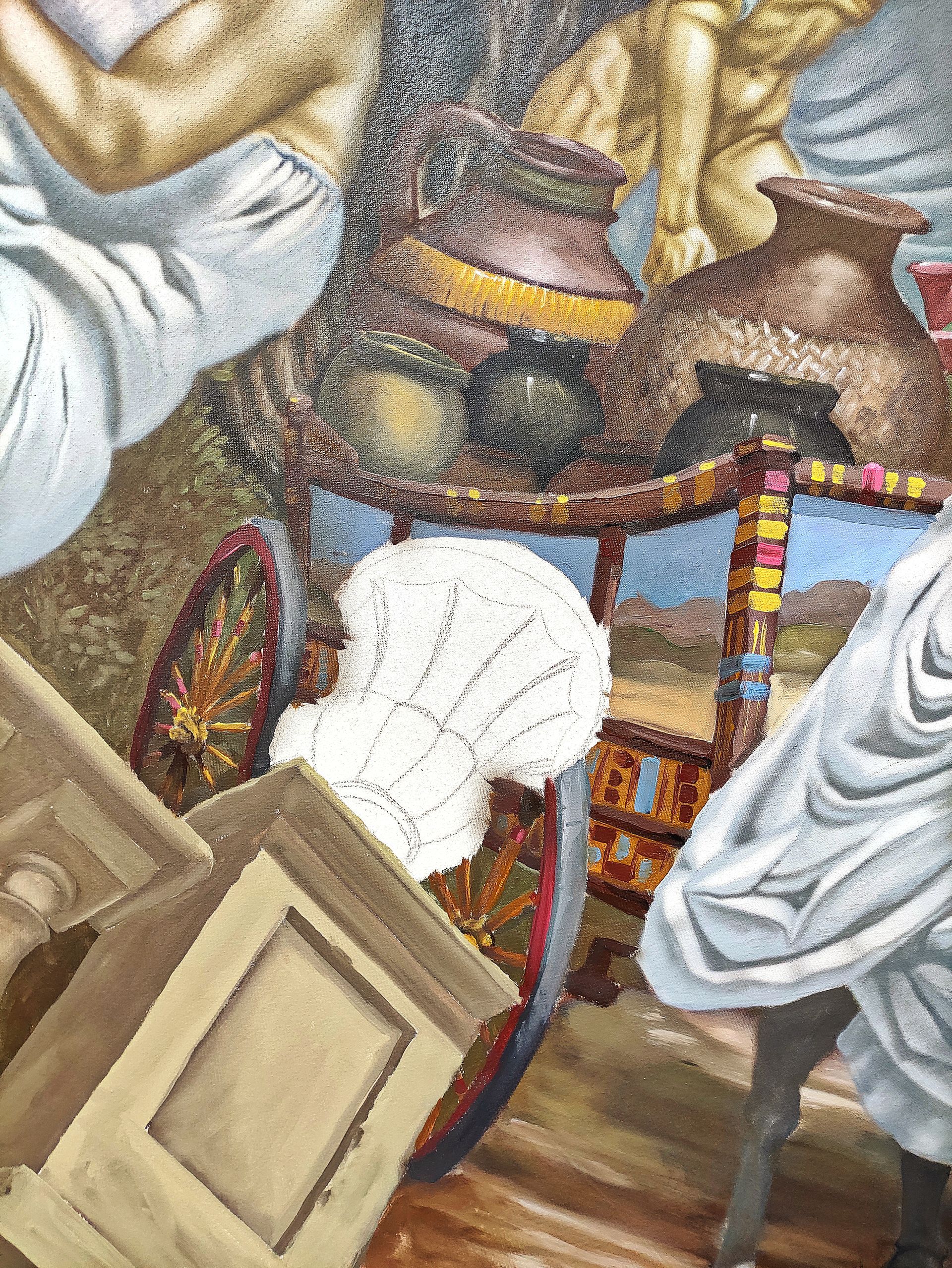 Perspektivische Malerei und Optische Täuschung von Drew Camell