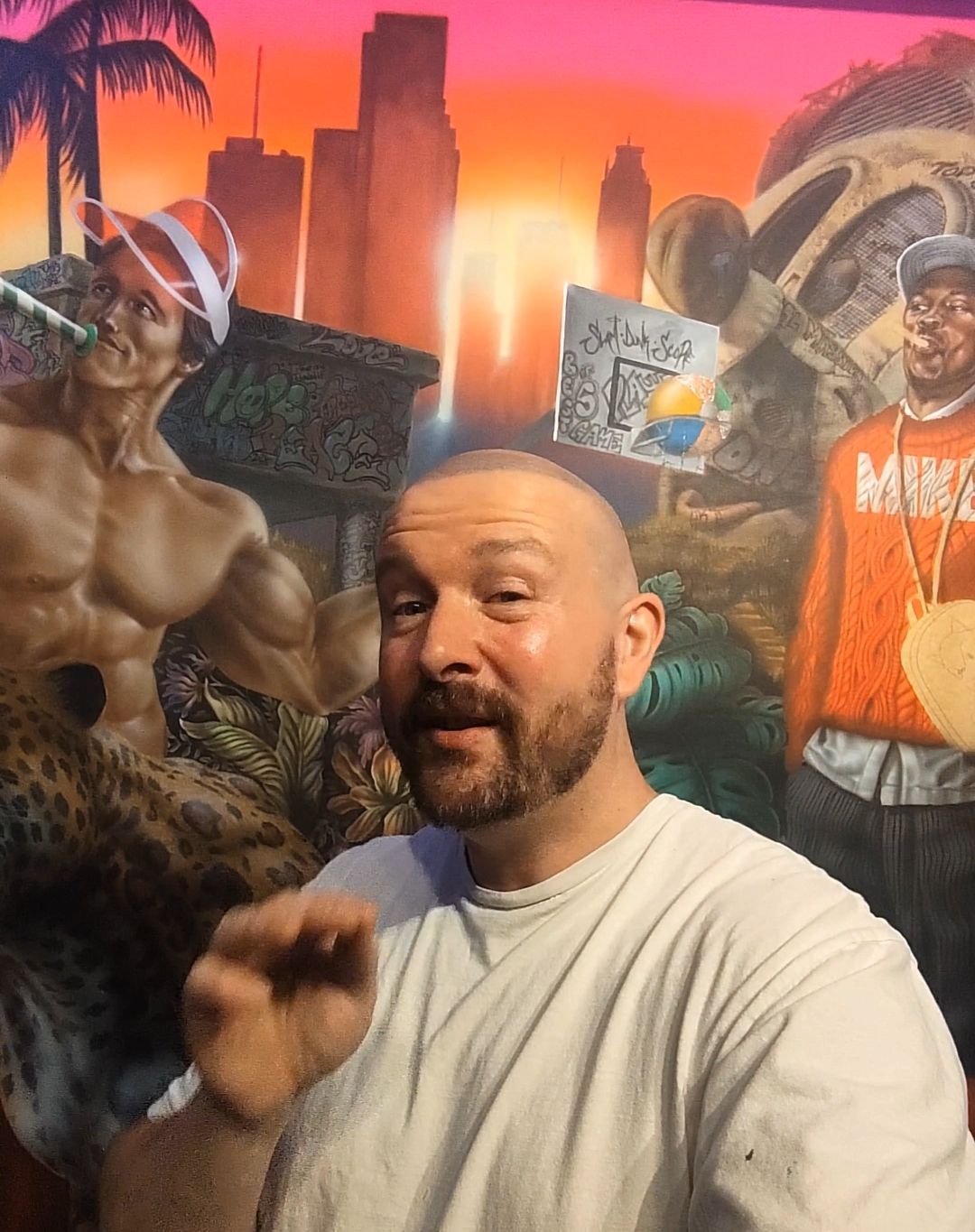 Drew Camell und Massiv gemeinsames Kunstprojekt