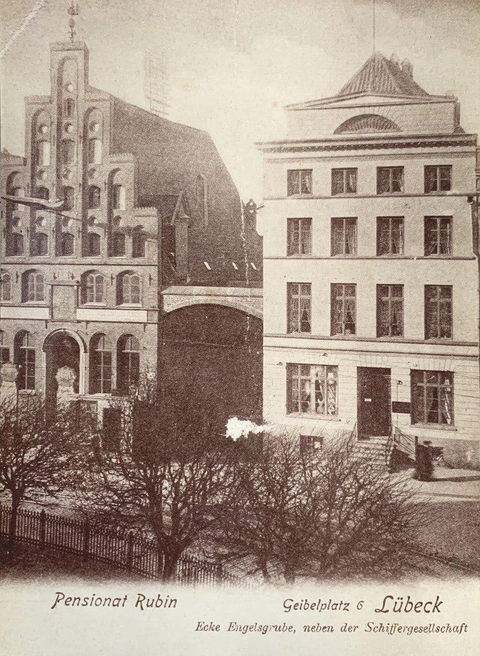 Postkarte von 1909 - Koberg 6