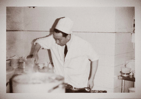 Küche des ersten Chinarestaurants Shanghai