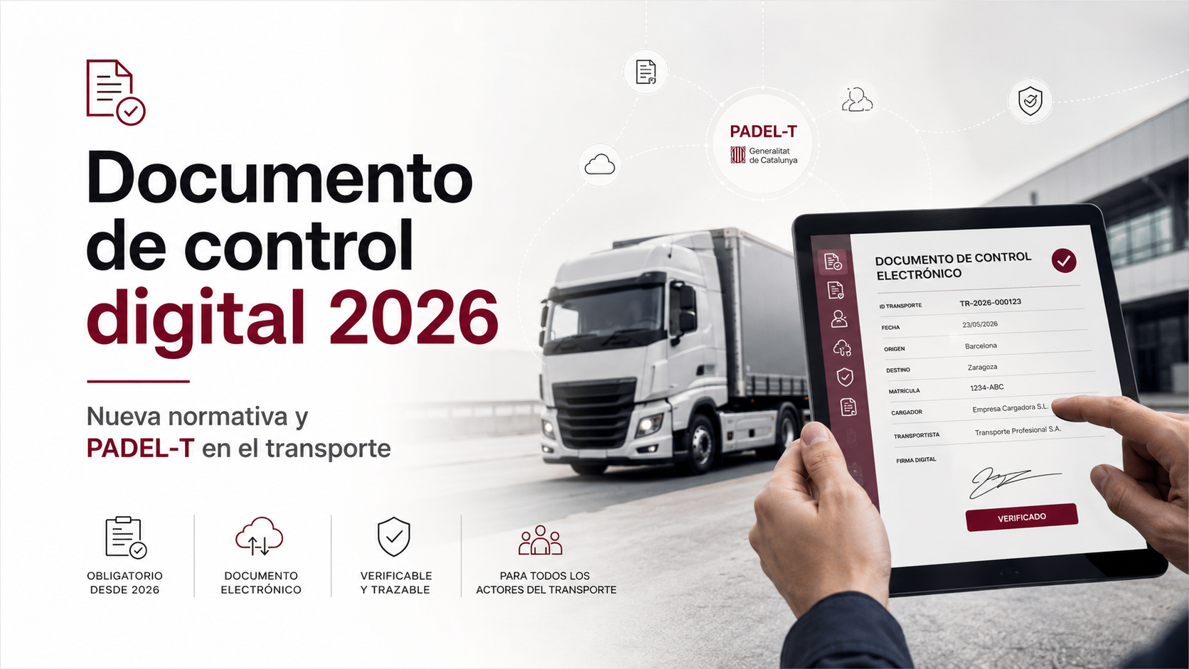 documento de control transporte 2026