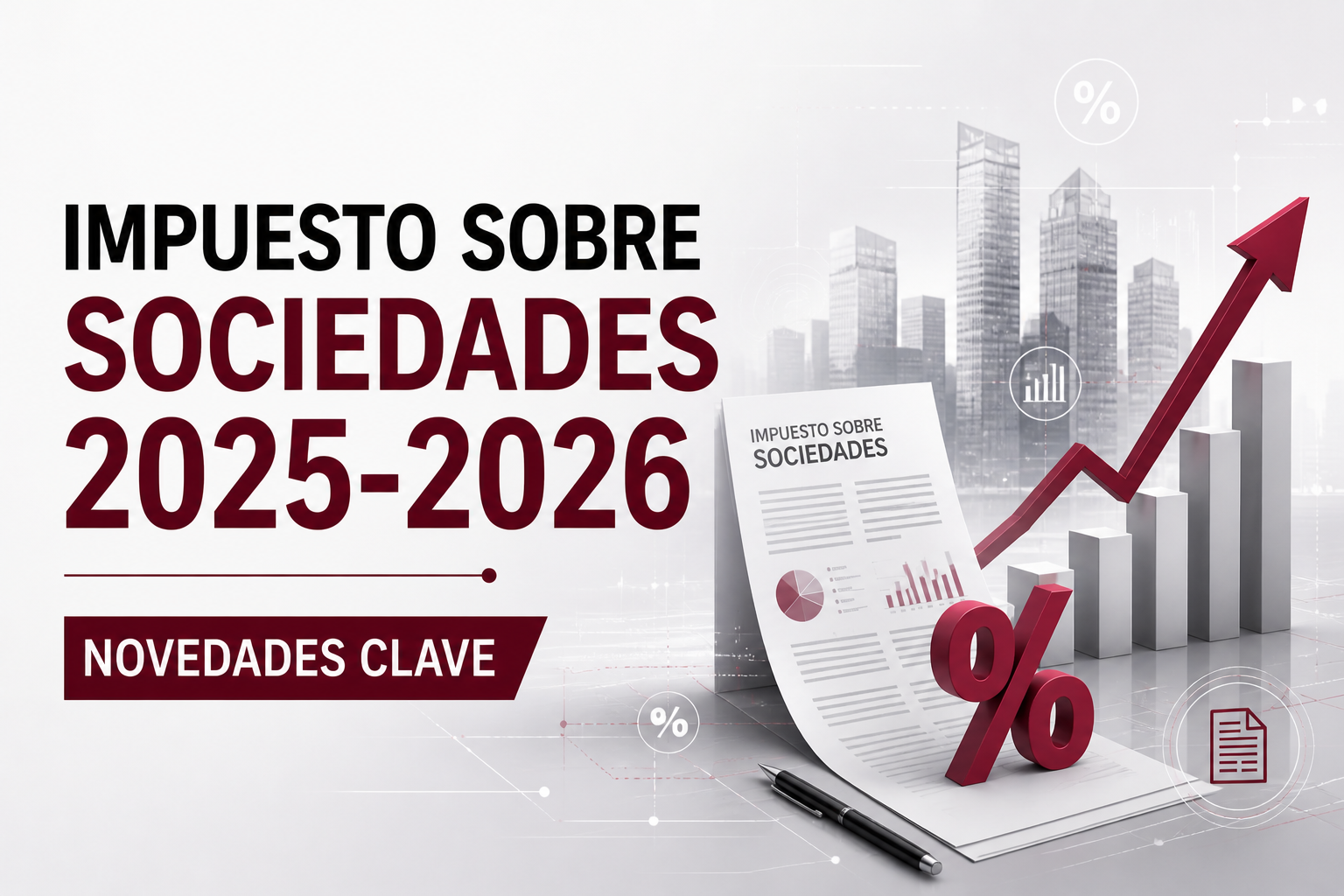 impuesto sociedades 2025, impuesto sociedades 2026, novedades impuesto sociedades, tipos sociedades