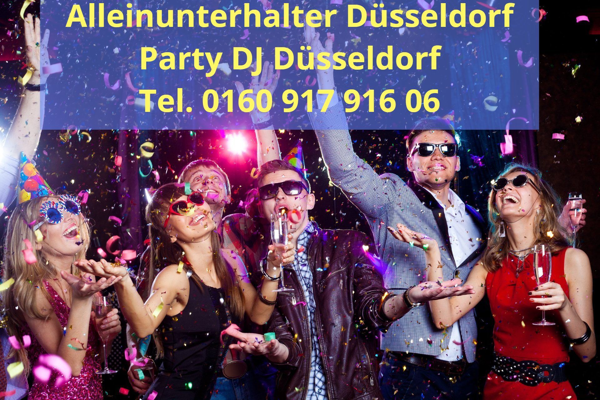 Alleinunterhalter Düsseldorf und DJ Düsseldorf