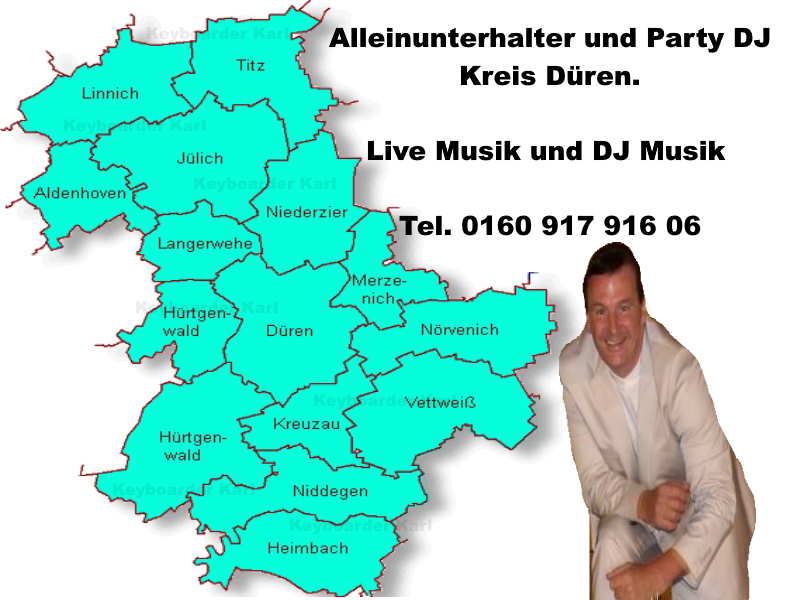 Alleinunterhalter Düren - Party DJ Düren
