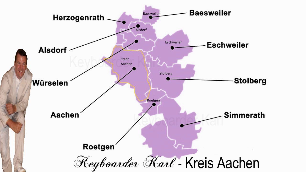 Keyboarder Karl - Alleinunterhalter Aachen - DJ Aachen zum Festpreis
