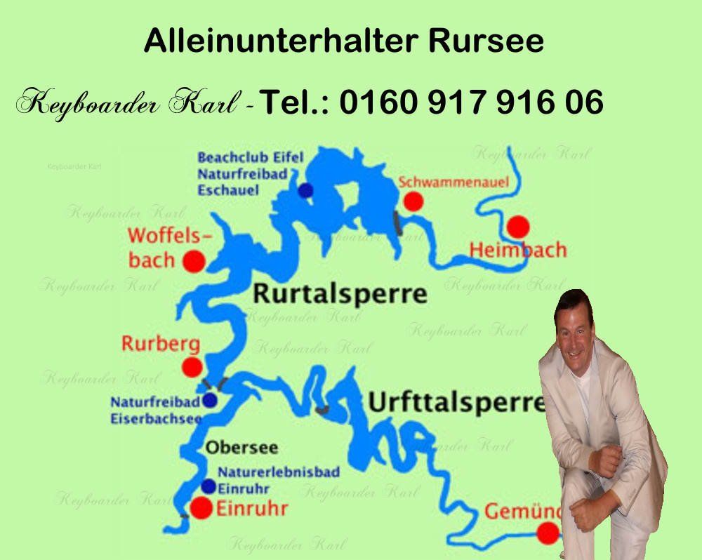 Alleinunterhalter Rursee - DJ Rursee - Keyboarder Karl - Live Musik und DJ