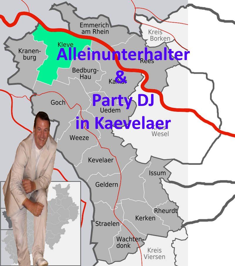 Alleinunterhalter Kevelaer Super DJ und 1 A Live Musik