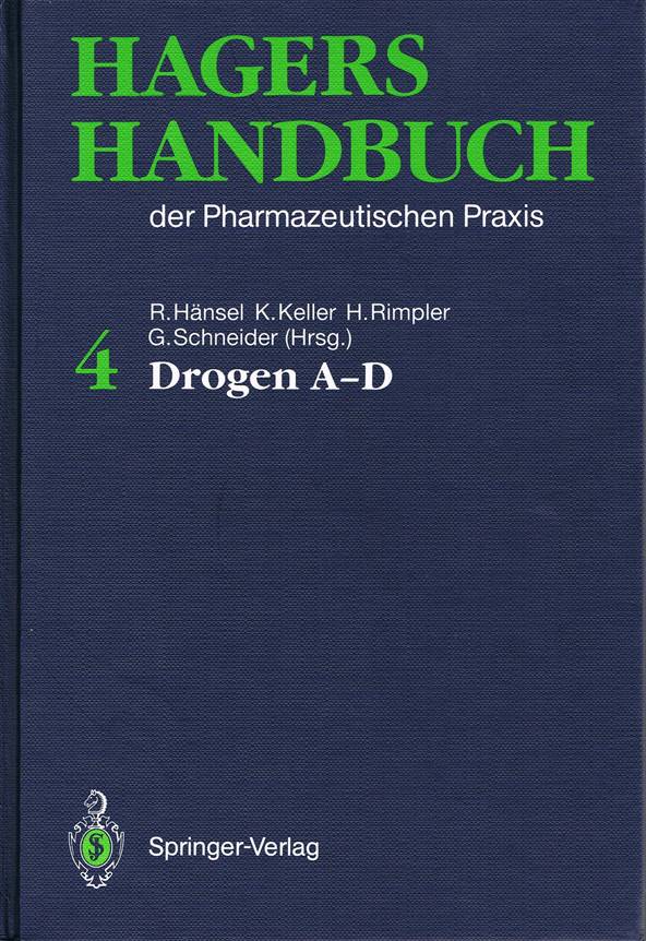Hagers Handbuch der Pharmazeutischen Praxis