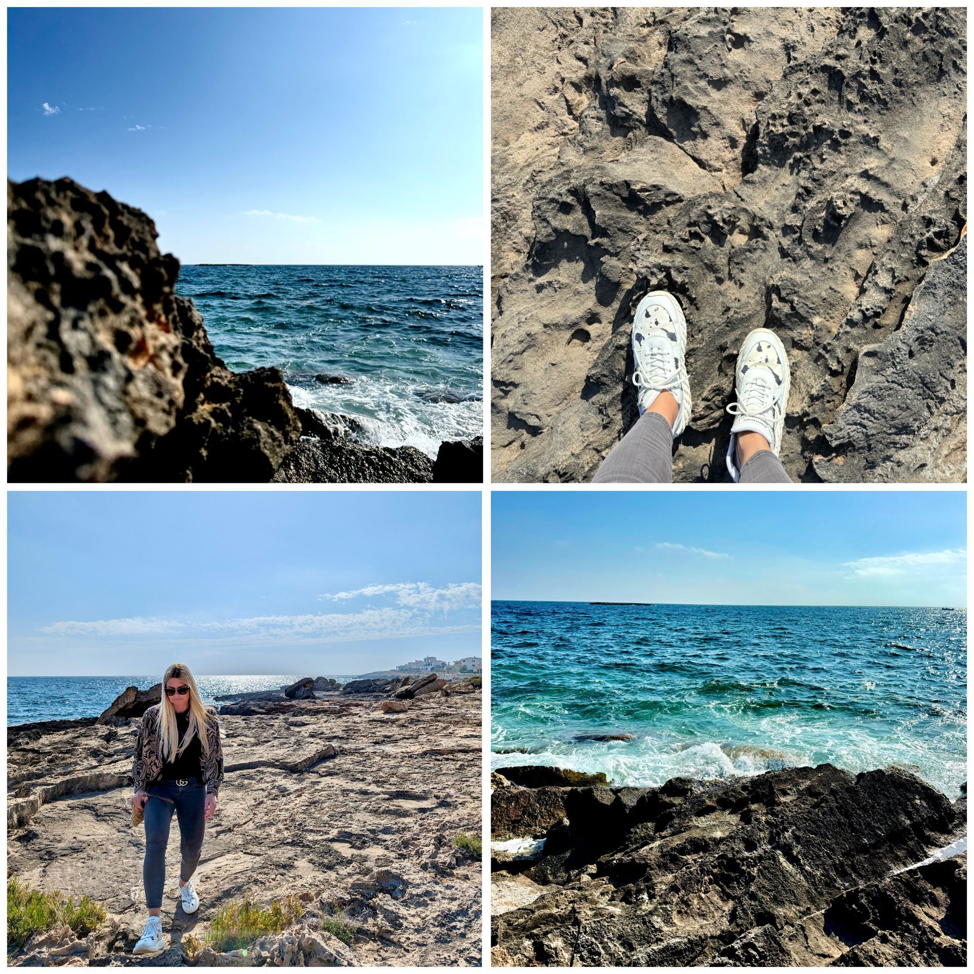 Abstraktes Gemälde Mallorca Serie Sarah Weiss