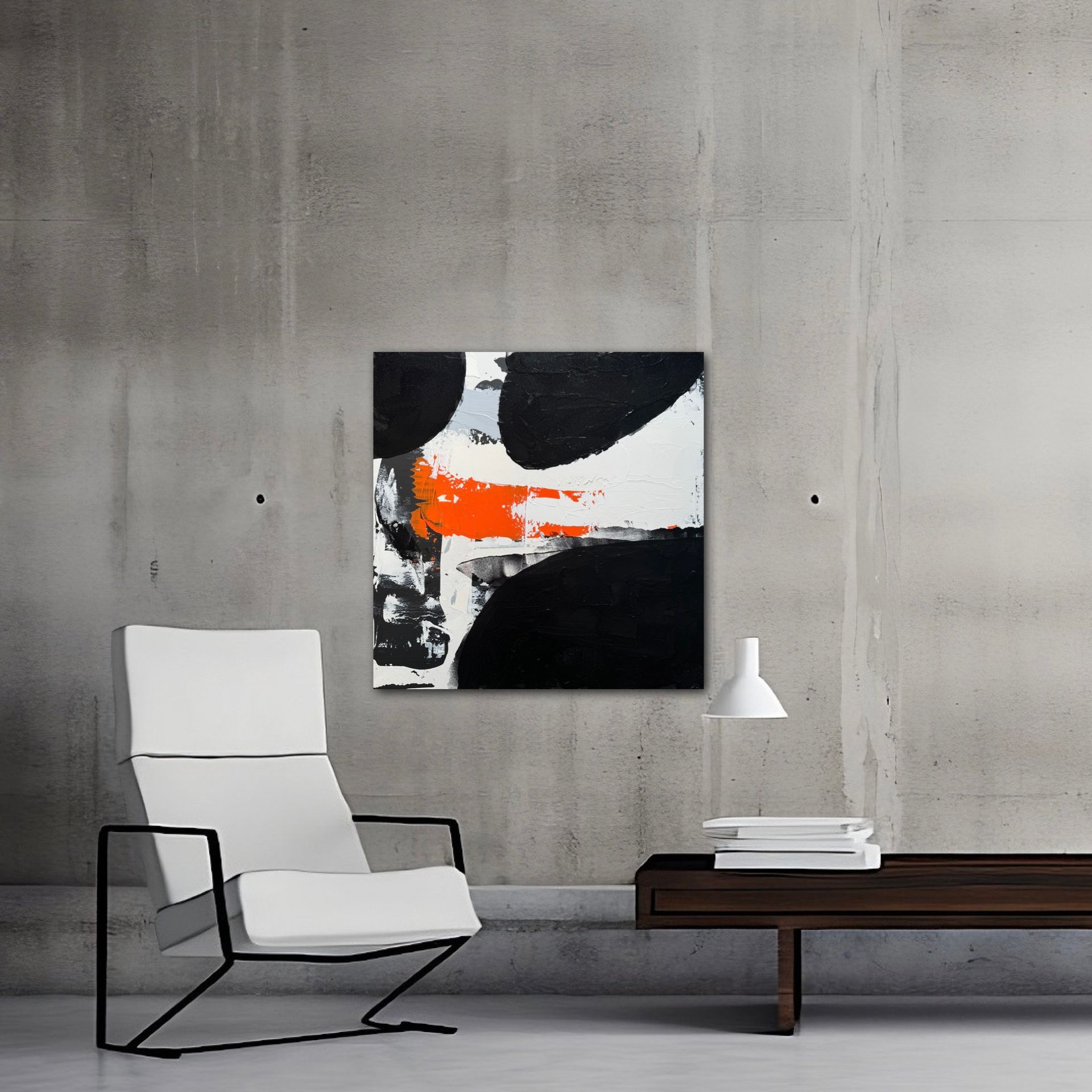 Abstraktes Gemälde Phases Serie Sarah Weiss