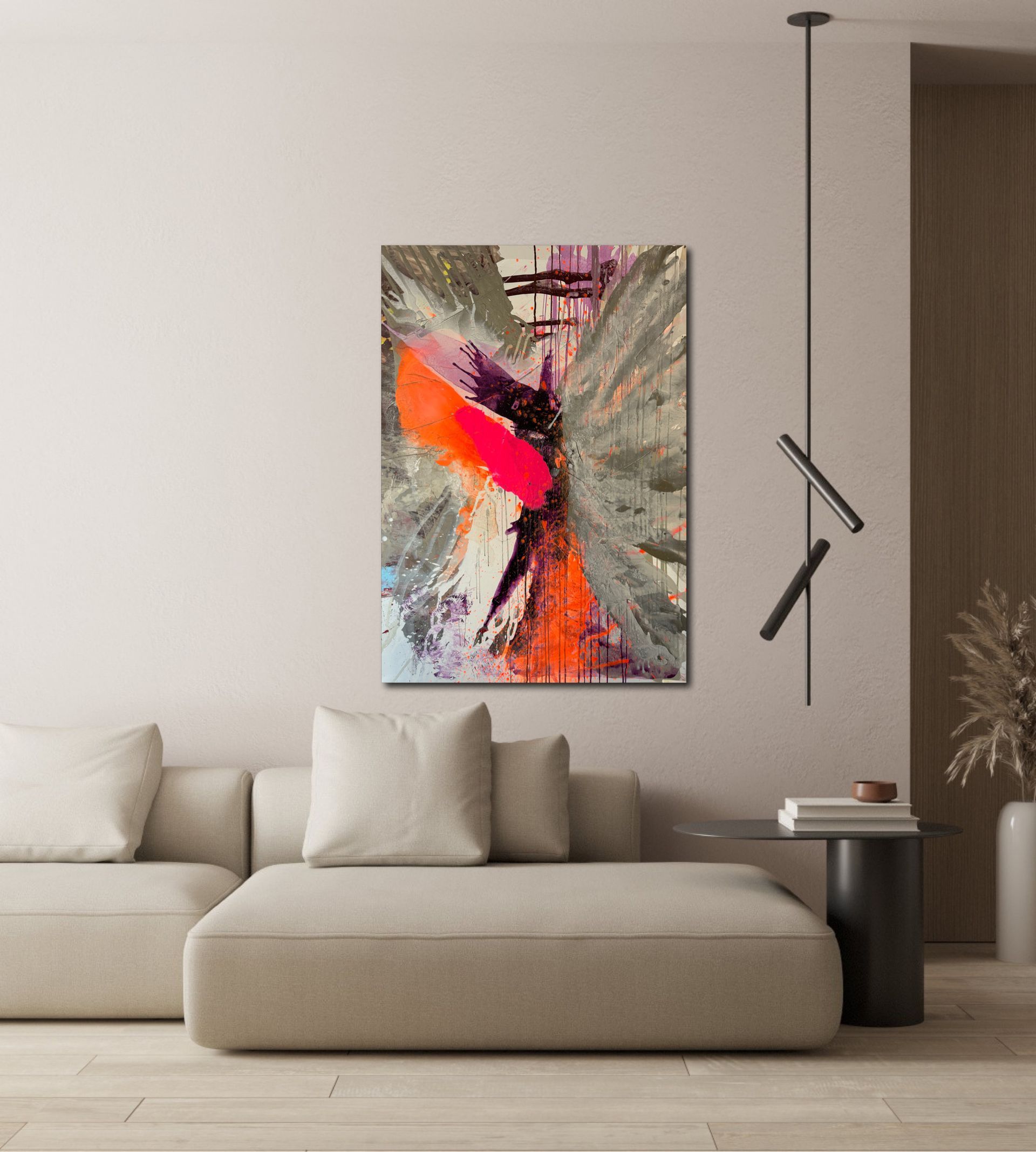 Abstraktes Gemälde Mallorca Serie Sarah Weiss