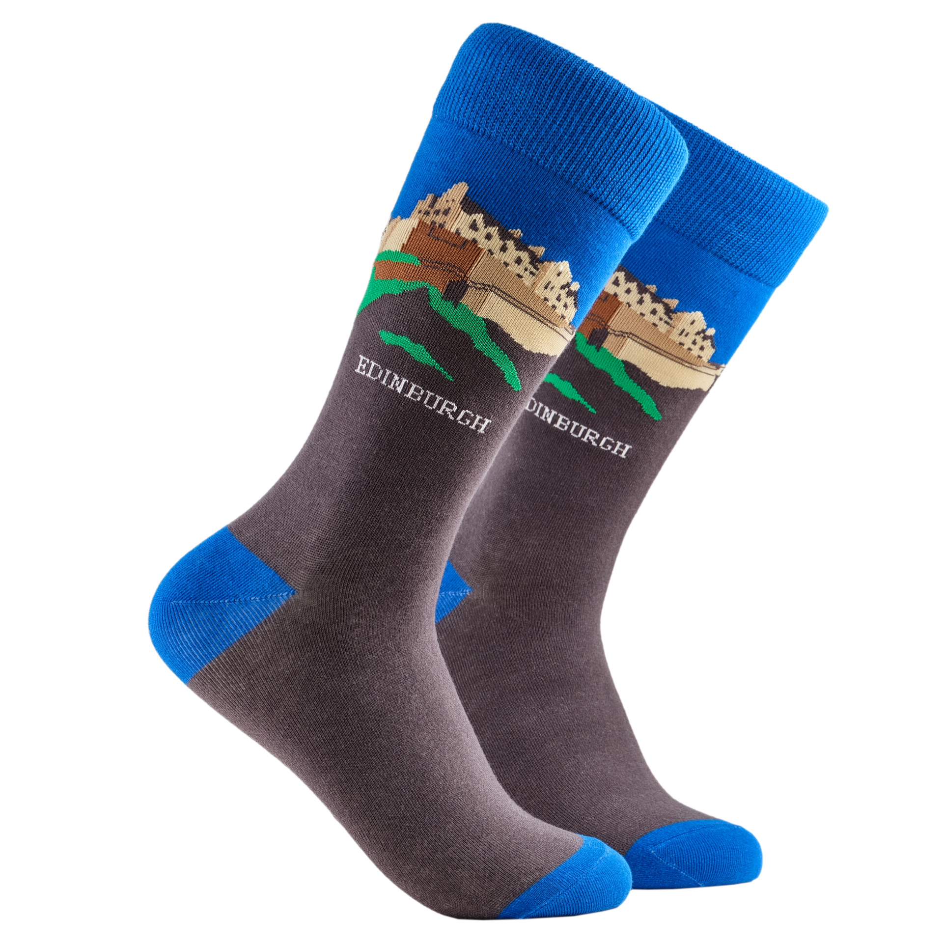 Gorgeousgalz Soctopus Edinburgh Castle Socks.