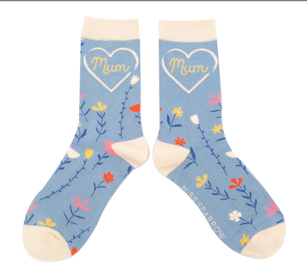 MISS+SPARROW+blue+Mum+socks.