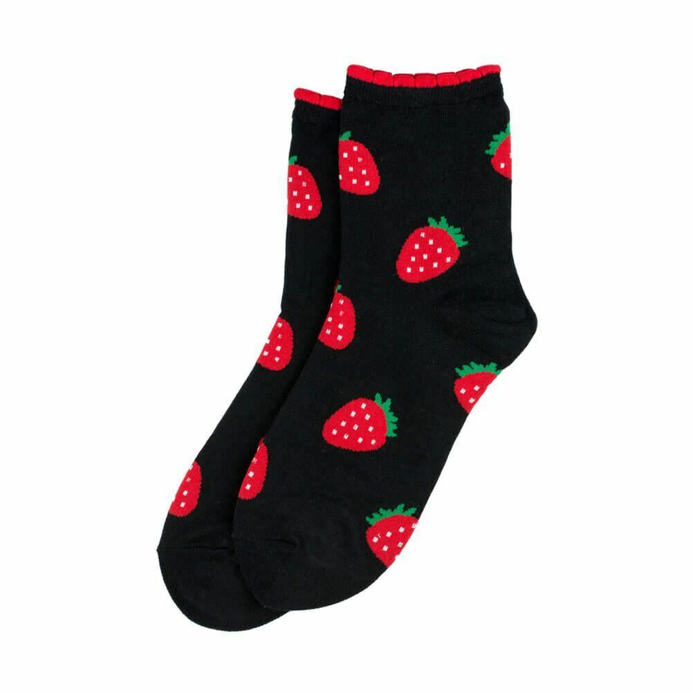 Joe Cool Strawberry Socks From Gorgeousgalz