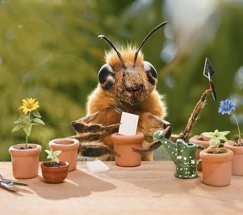 Bienenstreik bei fairbio.bio Die Biene – Influencerin und Märchenfigur