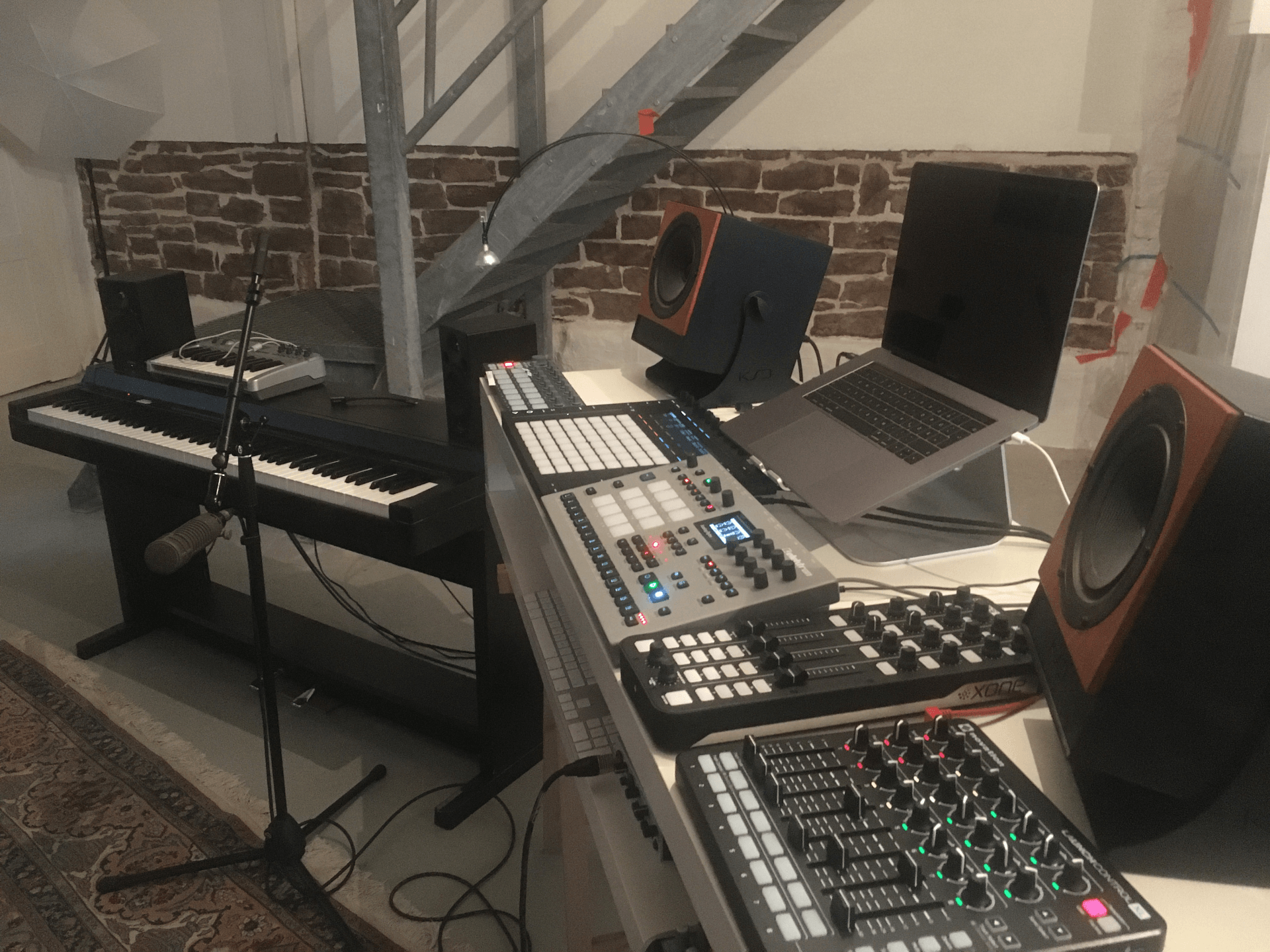 live electronics, david sasowski, red couch studio, trumpet