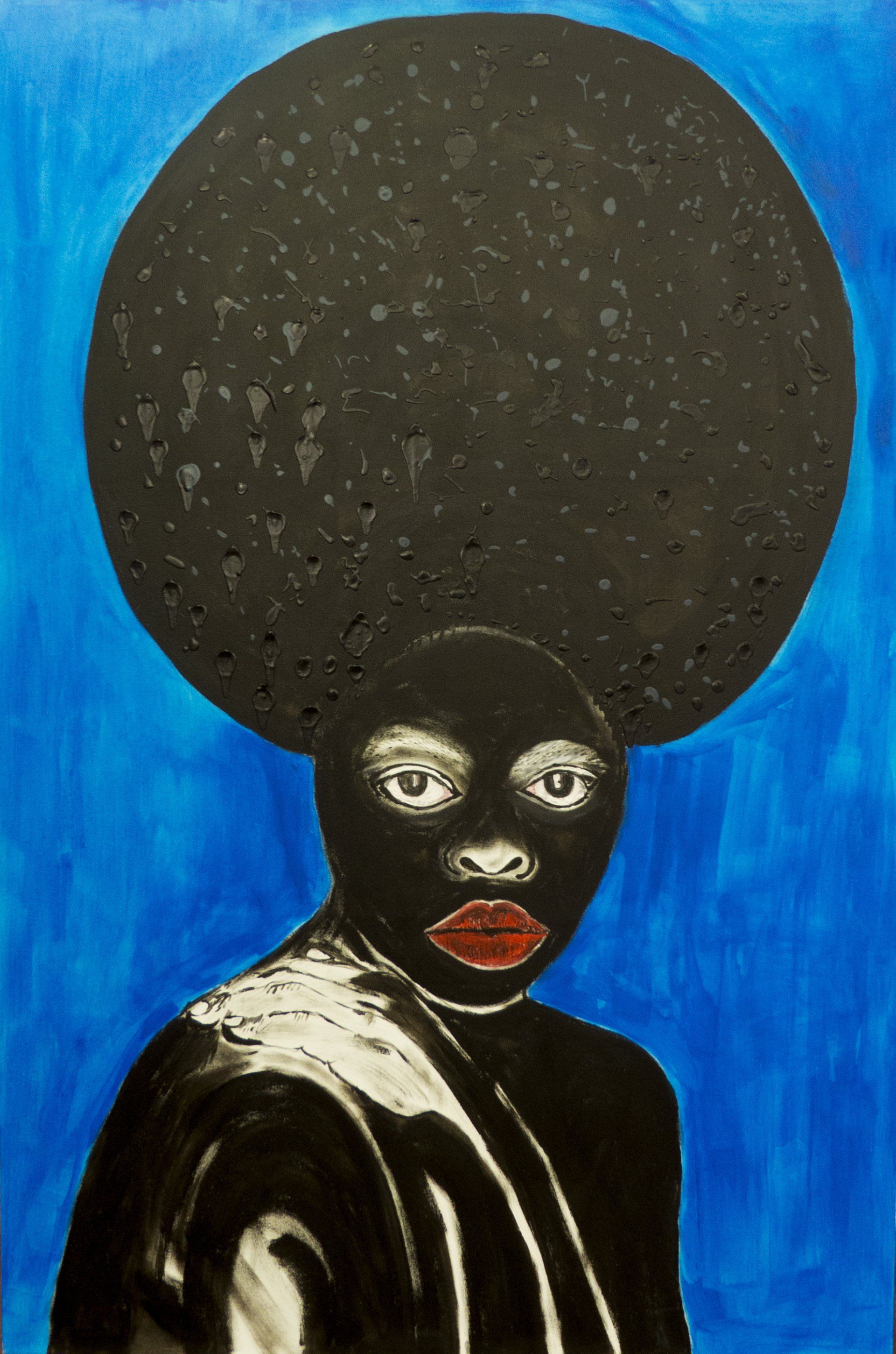 Senzile, 2021 Acrylique sur toile 180 x 120cm