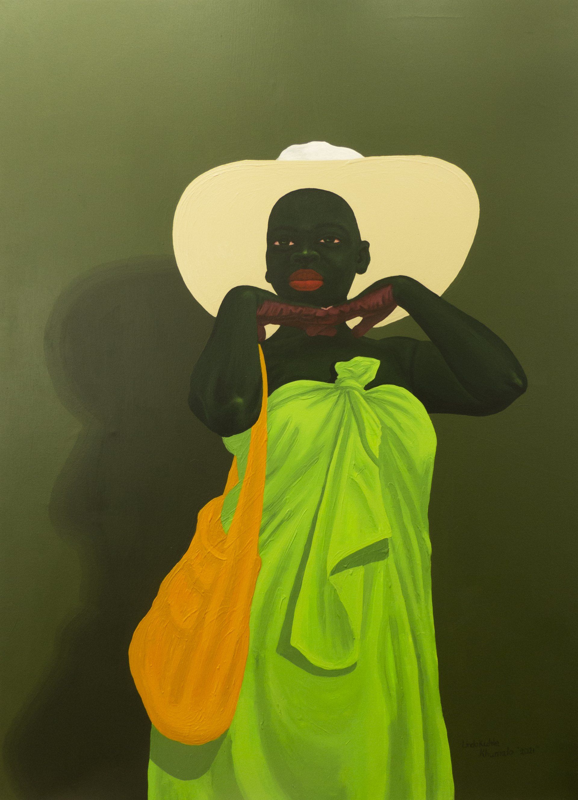Self awareness III 2021 arcylic on canvas 150x110 cm